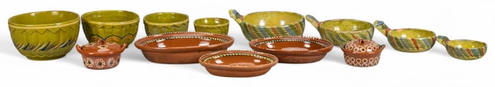 Collection of Mexican Pottery & Serving Pieces