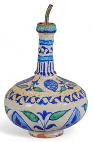 Ceramic Vessel with Metal Spout
