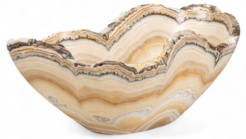 Beige Onyx Bowl