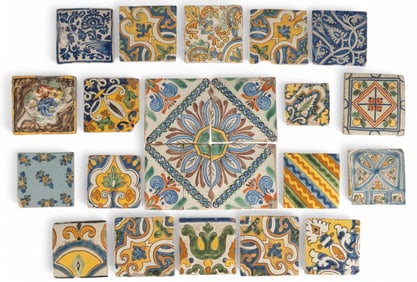 Collection of Mexican Decorative Tiles