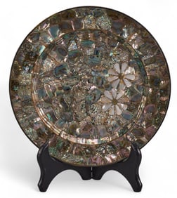 Los Castillos, Mother of Pearl Plate