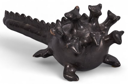 Attrib. Heron Martinez Mendoza, Black Hydra Coin Bank