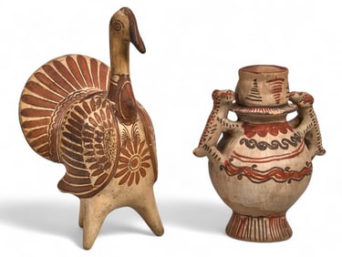 (2)Guerrero Ceramic Coin Banks