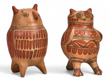 (2) Guerrero Owl Coinbanks