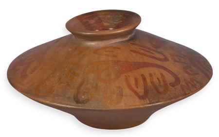 Heron Martinez Mendoza, Burnished Vase