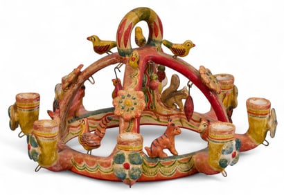 Flores Family, Ceramic Chandelier