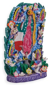Sabina Elias Felipe, Ocumicho Virgen de Guadelupe Tableau