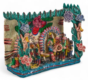 Ocumicho Religious Procession Tableau