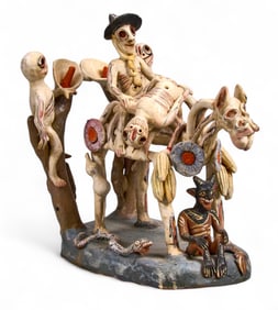 Ocumicho Day of the Dead Tableau