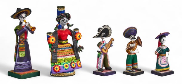Alfonso Castillo, (5) Day of the Dead Sculptures