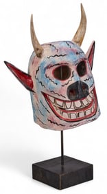 Guerrero Wooden Helmet Mask
