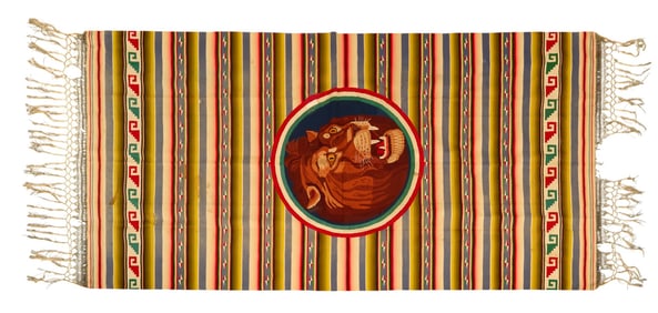 Lion Saltillo Serape