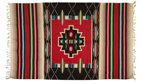 Hand-Woven Mexican Blanket