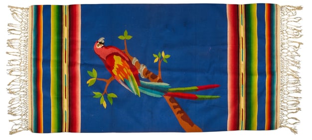 Pictorial Parrot Mexican Serape