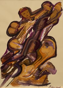 David Alfaro Siqueiros, Abstract Composition