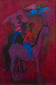Trinidad Osorio, "Ninos Jugandos", 1968