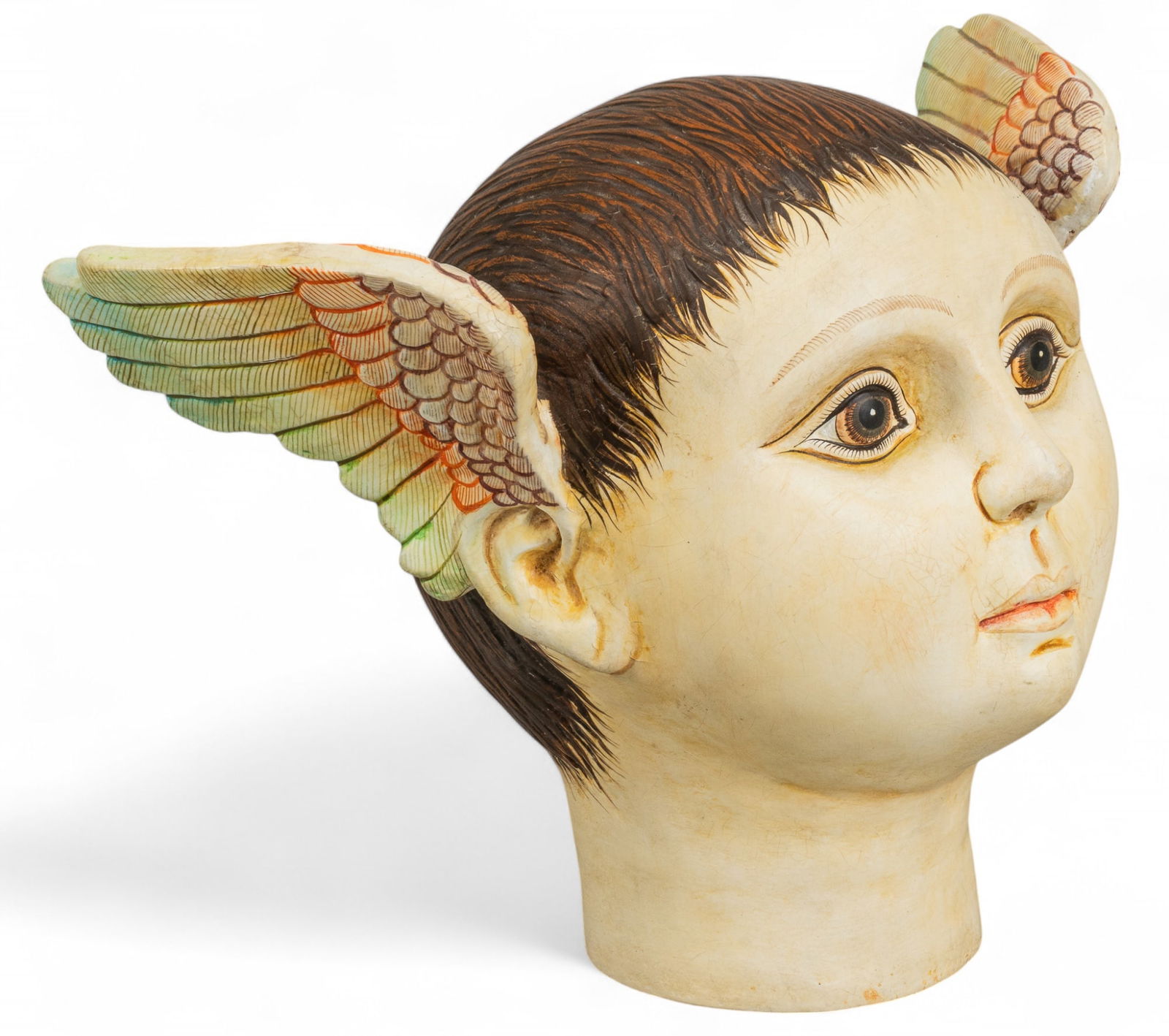 Sergio Bustamante, Boy's Head with Wings, 1983 (1 of 8)