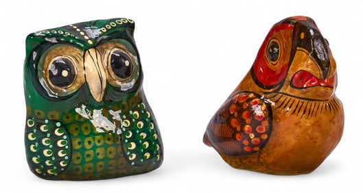 SerMel, Green Owl and Orange Parrot