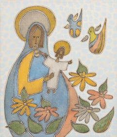 Brother Cletus Behlmann, Virgin Mary and Child