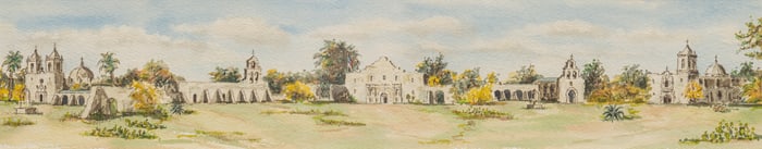 Dan Daggett, "San Antonio Missions"