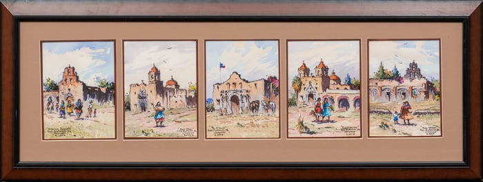Lorenzo Castaneda, San Antonio Missions