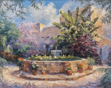 Robert Hamman, Spanish Governor's Palace Courtyard