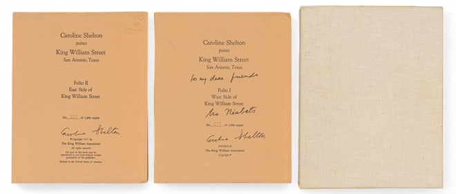 Caroline Shelton, "King William", 2 Folios
