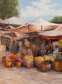 Lisa Leal, Market Scene