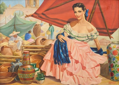 Vicente Morales, Pottery Vendor