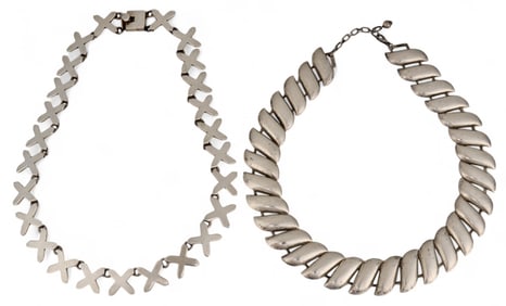 (2) Sterling Silver Necklaces