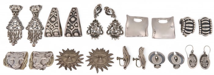 Collection of Silver Earrings