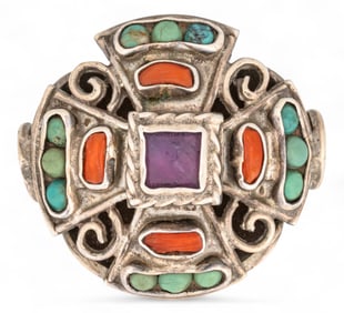 Matilde Poulat Sterling Silver Gemstone Ring