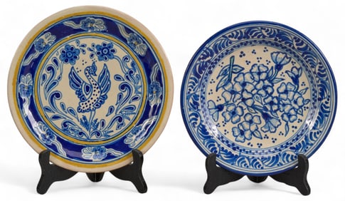 Ysauro Uriarte, (2) Ceramic Chargers