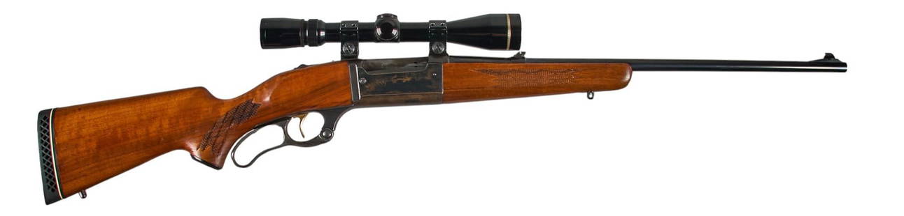 Savage Model 99F 243 Win. Lever Action Rifle: Serial: A267934 Manufacturer: Savage Arms Model: 99F Caliber: 243 Win. Barrel length: 21 in. OAL: 41.75 in. Condition: Fair-Good; stock & forend have light wear & handling marks