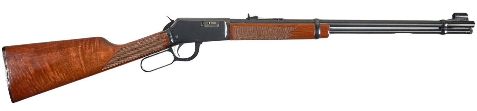 Winchester Model 9422M XTR 22 WMR Lever Action Rifle: Serial: F447476 Manufacturer: Winchester Model: 9422M XTR Caliber: 22 WMR Barrel length: 20 in. OAL: 37.5 in. Condition: Very Good; stock & forend have very light wear & handling marks; barrel