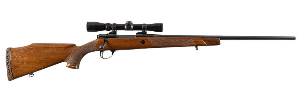 Sako Forester L579 308 Win Bolt Action Rifle W/ Leupold Scope: Serial: 72200 Manufacturer: Sako-Finland Model: Forester L579 Caliber: 308 Win Barrel length: 23 in. OAL: 42.5 in. Condition: Good; wood stock has moderate handling marks/wear; barrel &