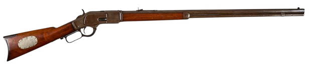 Buffalo Bill Wild West Attributed Winchester 1873 Rifle W/ Letter