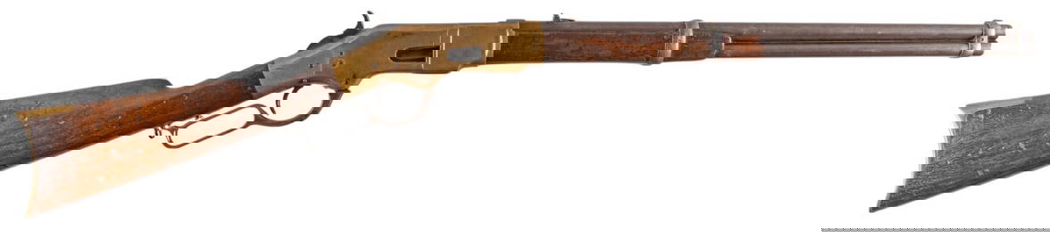 Early Antique Third Model Winchester 1866 44 RF Lever Action Carbine