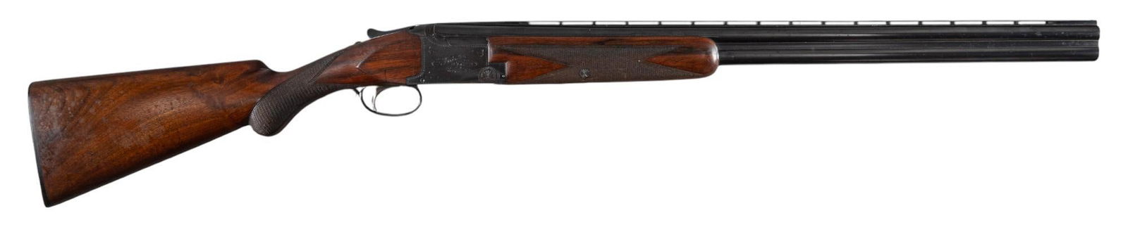 FN Browning Superposed 12 Gauge O/U Shotgun: Serial: 27271 Manufacturer: FN-Belgium / Browning Arms Co. (c. 1952) Model: Superposed Caliber: 12 GaugeÂ Barrel length: 28 in. (2.75 in. chamber) LOP: 14.5 in. OAL: 45.5 in. Condition: Good; wood s