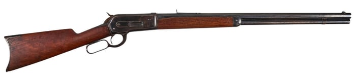 Antique Refinished Winchester Model 1886 40-65 Win Lever Action Rifle
