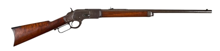Antique Winchester Model 1873 38 WCF Lever Action Rifle