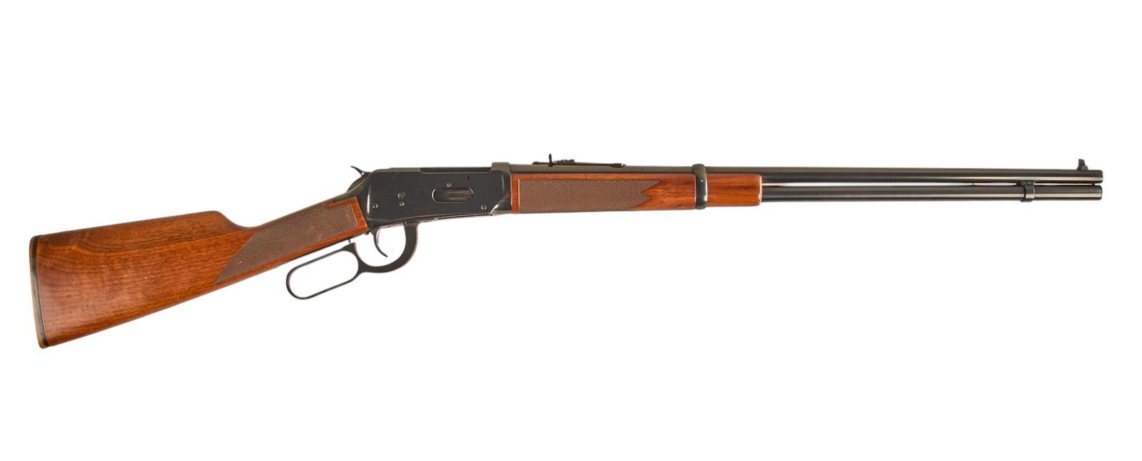 Winchester 94 AE XTR 7-30 Waters Lever Action Rifle: Serial: 5467137 Manufacturer: Winchester Model: 94 AE XTR Caliber: 7-30 Waters Barrel length: 24 in. OAL: 42.25 in. Condition: Very good; stock & forend have very light wear & handling marks; 