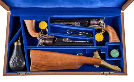 Cased Colt 1860 Army U.S. Cavalry Commemorative Set