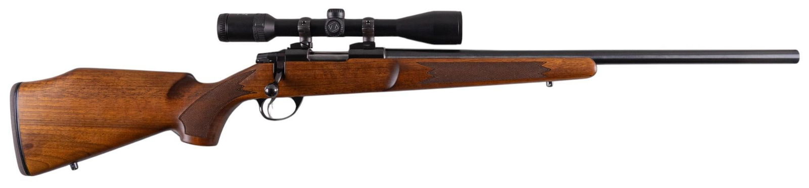 Sako S491 Hunter Benchrest 6mm PPC Rifle W/ Zeiss Scope: Serial: 904840 Manufacturer: Sako-Finland / Stoeger Inc. Model: S491 PPC Hunter Caliber: 6mm PPC Barrel length: 23.75 in. OAL: 42.75 in. Condition: Excellent; little to no handling marks throughout; b