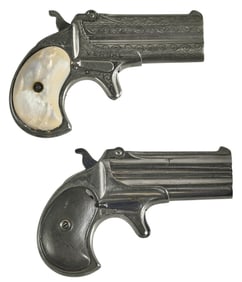 Pair of Remington O/U 41 RF Derringers