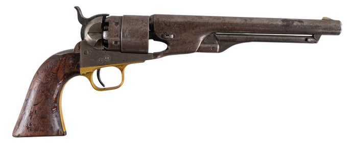 Antique Colt 1860 Army 44 Cal Percussion Revolver