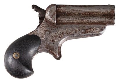 Antique C. Sharps Fourth Model 32 Long RF Pepperbox Pistol
