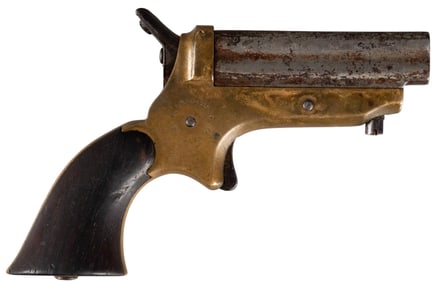 Antique C. Sharps First Model 22 RF Pepperbox Pistol