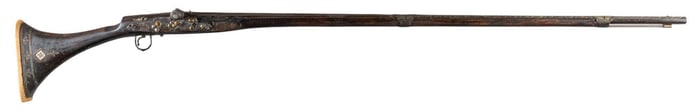 19th C. Moroccan 61 Cal. Snaphaunce Musket