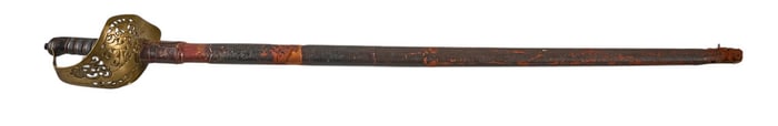 British WWI 1895 Pattern Wilkinson Infantry Officer's Sword W/ Scabbard
